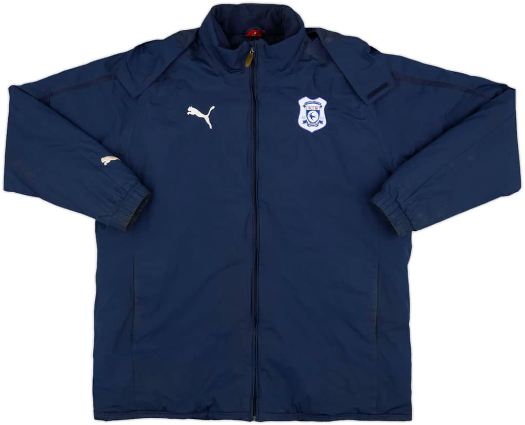 2010-11 Cardiff City Puma Padded Bench Coat - 6/10 - (L)