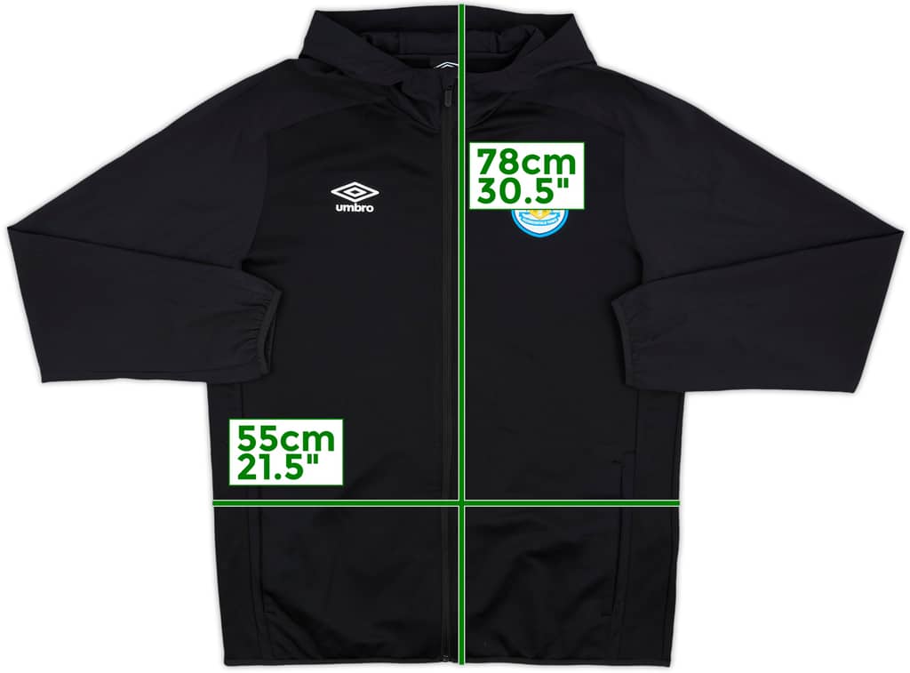 2020-21 Huddersfield Town Umbro Travel Hooded Jacket - 8/10 - (L)