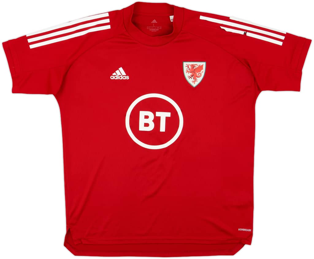 2020-21 Wales adidas Training Shirt - 4/10 - (L)
