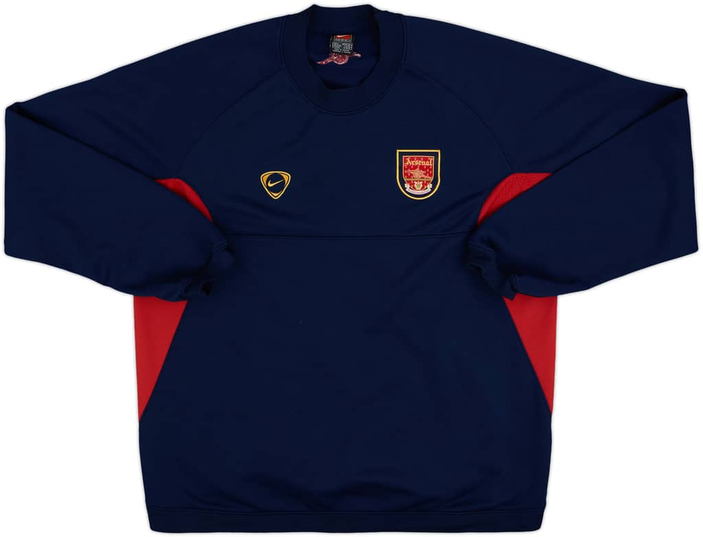 2000-01 Arsenal Nike Sweat Top - 9/10 - (L)