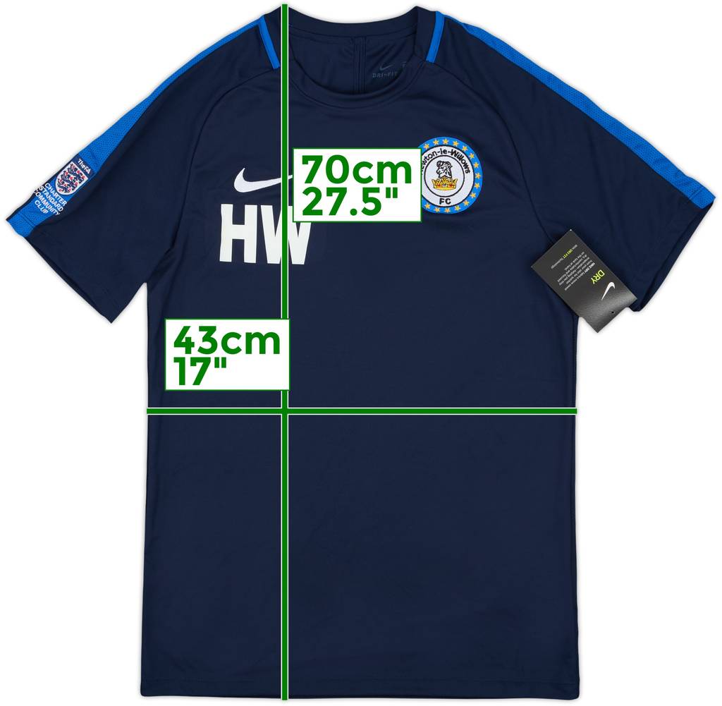 2019-20 Nike Template Shirt 'HW' (S)