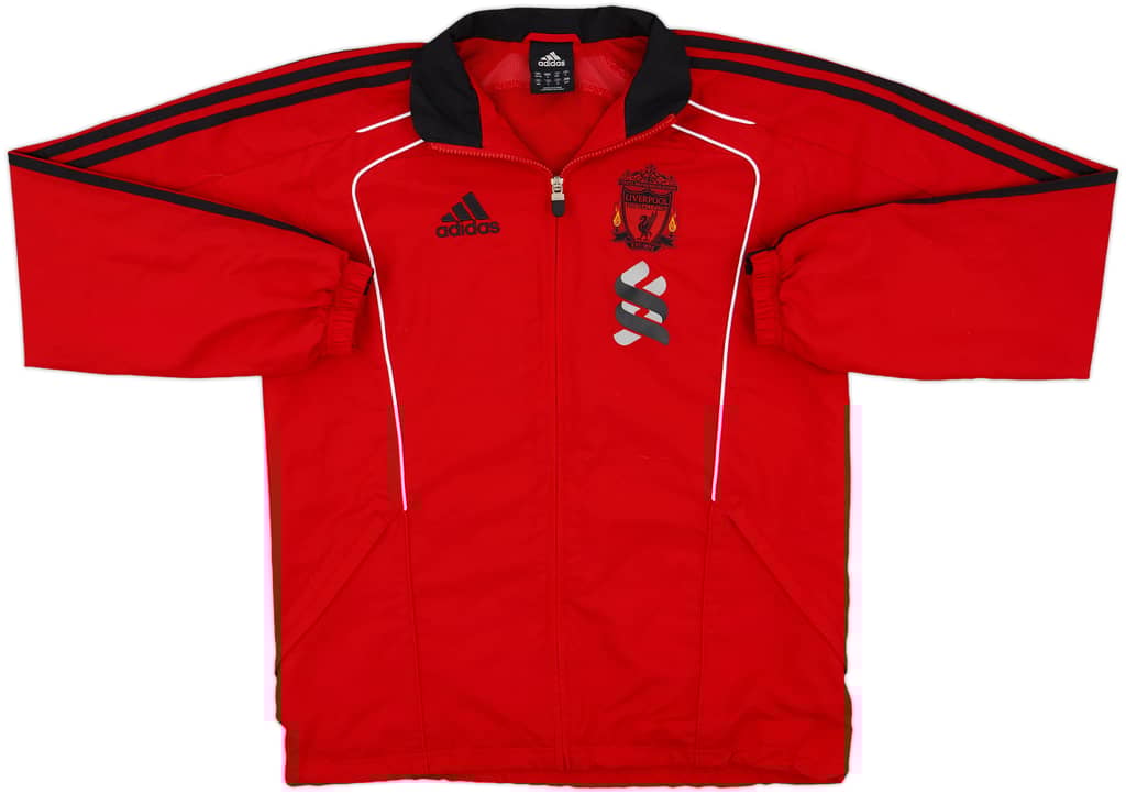 2010-11 Liverpool adidas Track Jacket - 10/10 - (S)