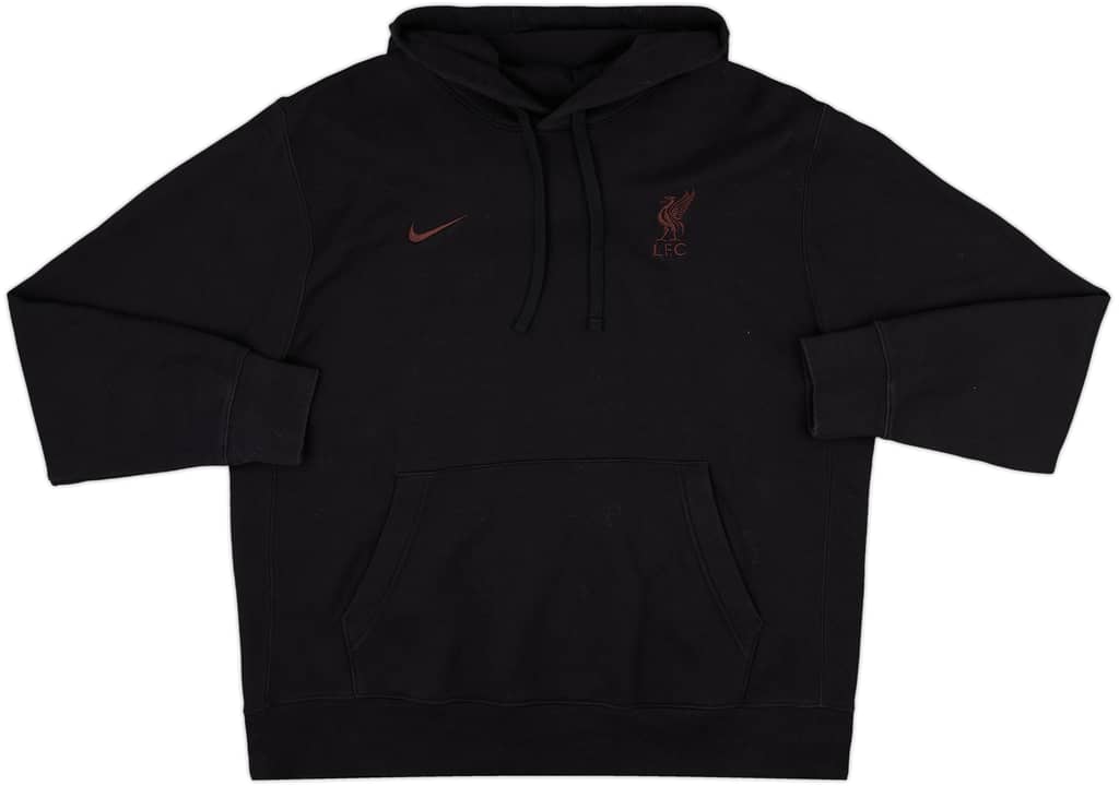 2022-23 Liverpool Nike Hooded Sweat Top - 8/10 - (L)