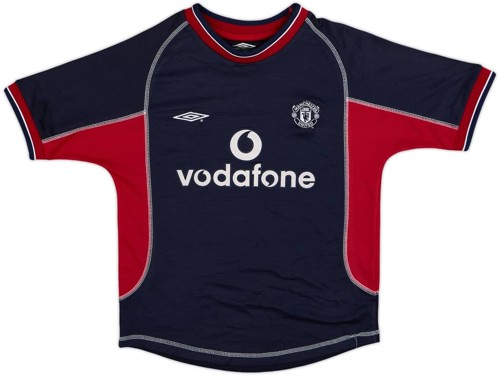 2000-01 Manchester United Third Shirt - 9/10 - (S.Boys)