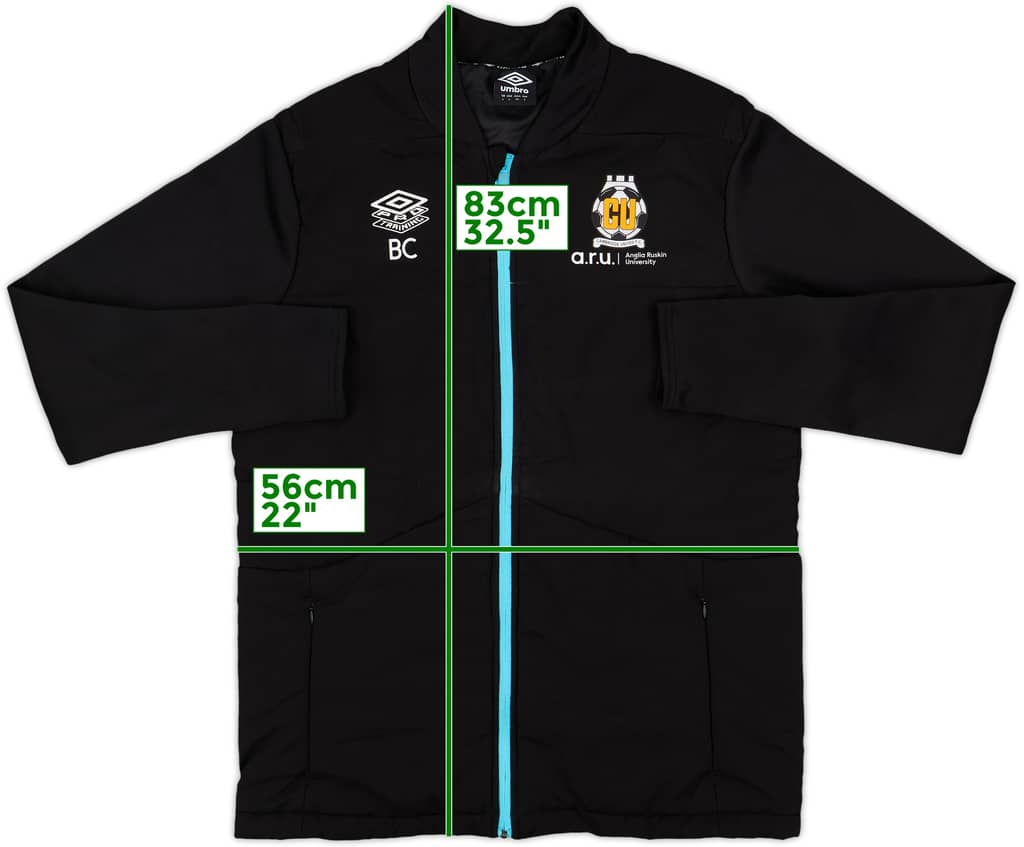 2024-25 Cambridge United Umbro Padded Bench Coat 'BC' - 9/10 - (L)