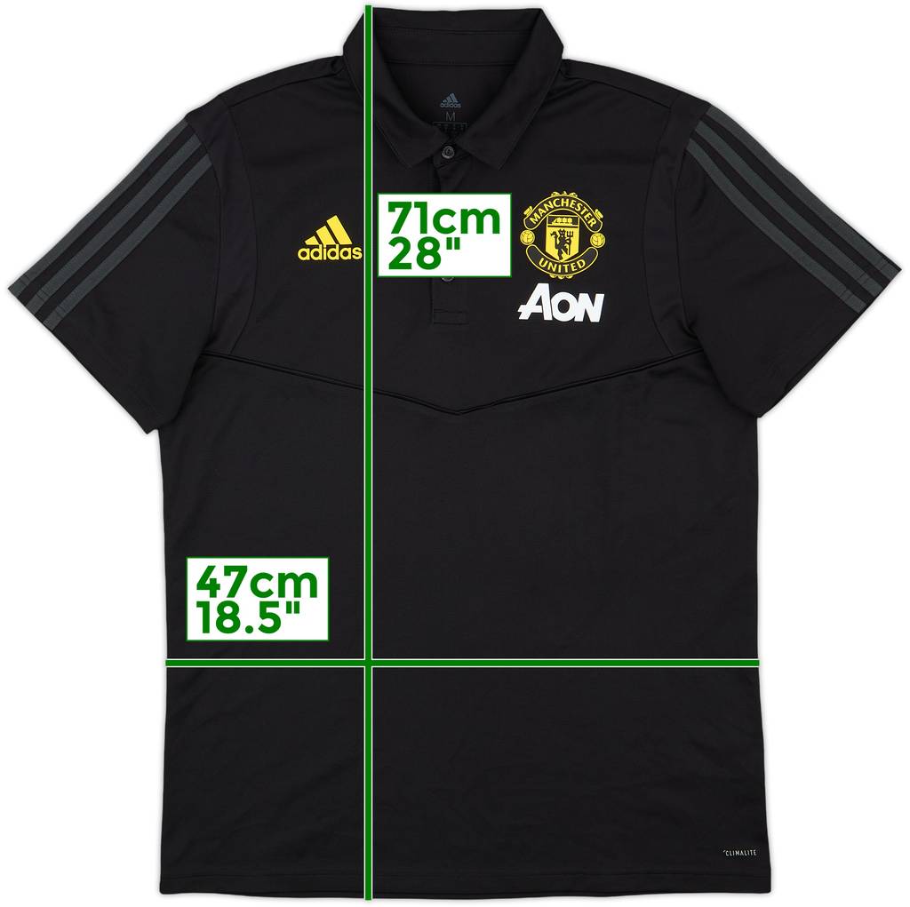 2019-20 Manchester United adidas Polo Shirt - 8/10 - (M)