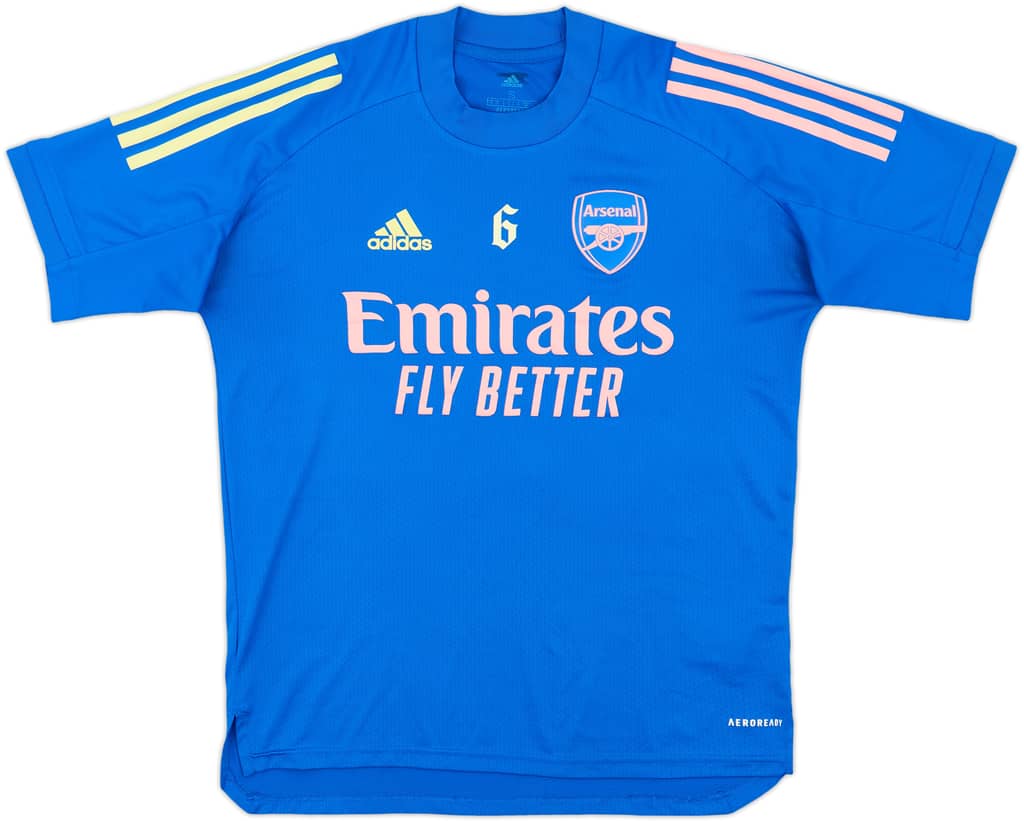 2020-21 Arsenal Player Issue adidas Training Shirt #6 - 7/10 - (S)