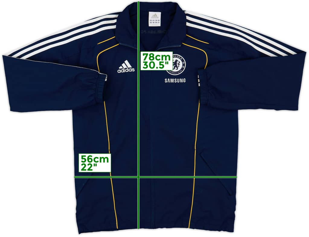 2010-11 Chelsea adidas Track Jacket - 8/10 - (M)