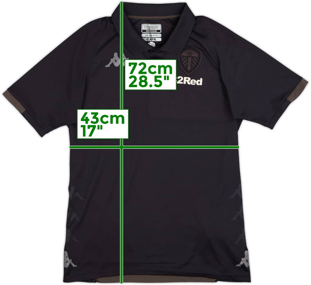 2018-19 Leeds United Kappa Polo Shirt - 9/10 - (S)
