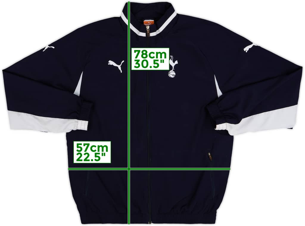 2011-12 Tottenham Puma Track Jacket - 7/10 - (L)