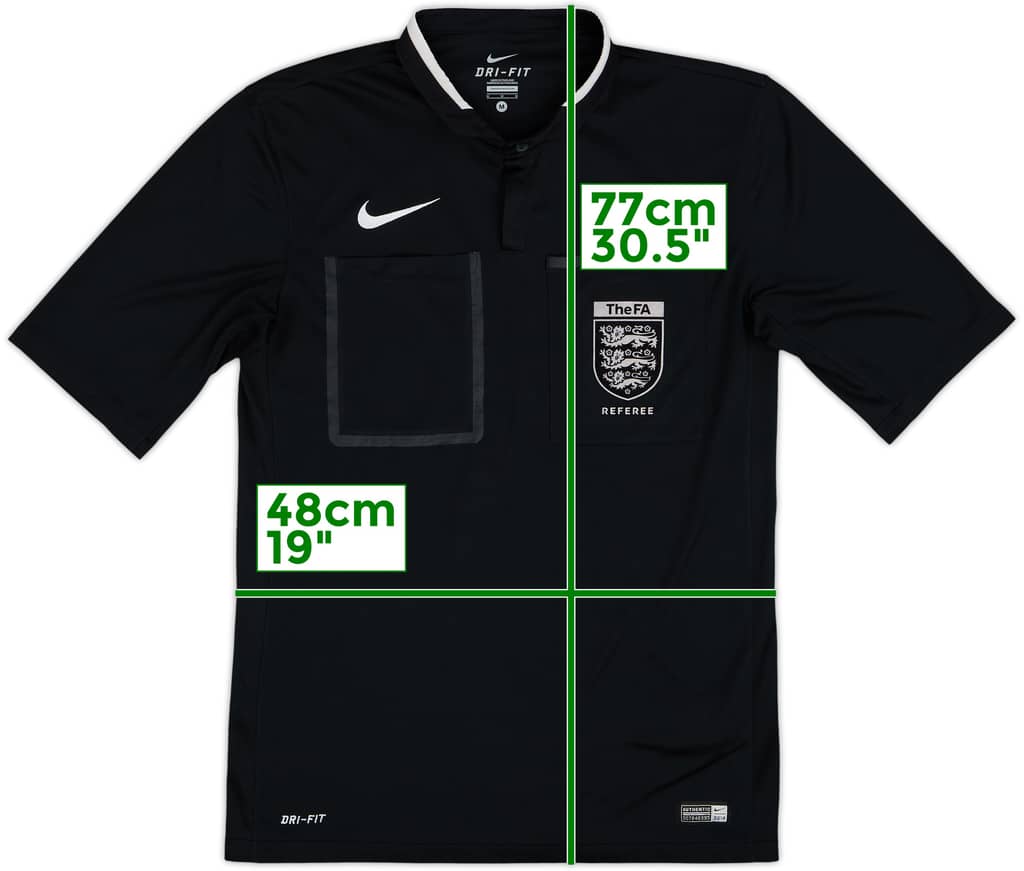 2014-15 England Nike Referee Shirt - 9/10 - (M)