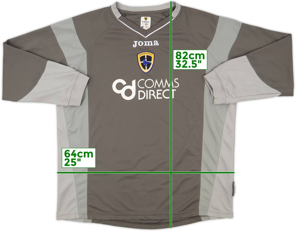 2007-08 Cardiff GK Shirt - 8/10 - (XXL)
