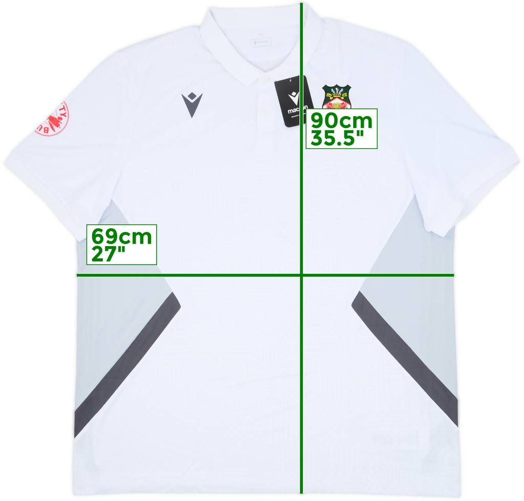 2022-23 Wrexham Macron Polo Shirt (5XL)