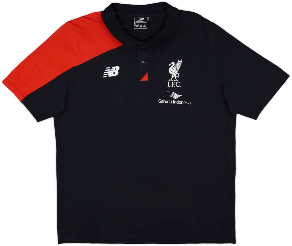 2015-16 Liverpool New Balance Polo Shirt - 6/10 - (XL)