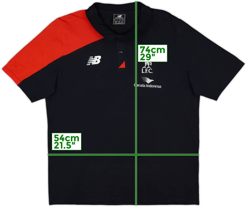 2015-16 Liverpool New Balance Polo Shirt - 6/10 - (XL)
