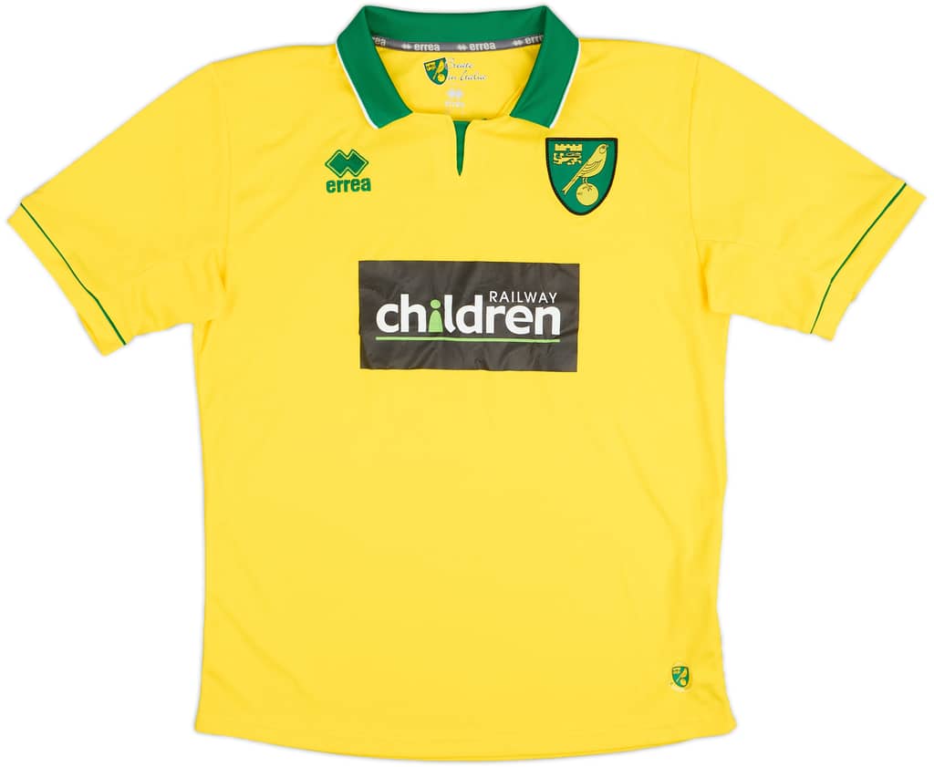 2012-13 Norwich Home Shirt - 7/10 - (L)