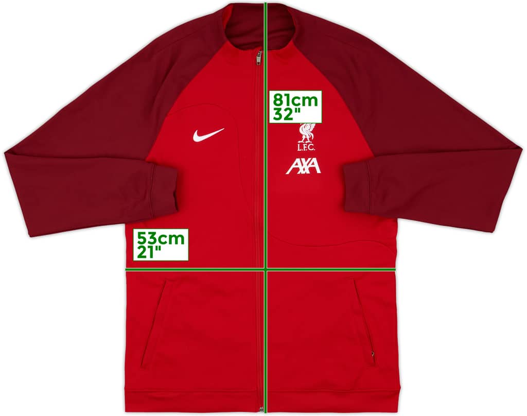 2023-24 Liverpool Nike Track Jacket - 10/10 - (L)