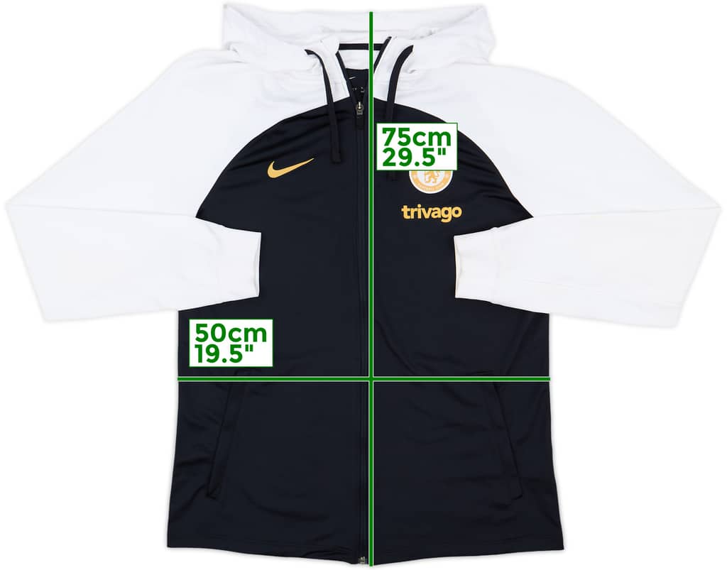 2023-24 Chelsea Nike Hooded Track Jacket - 7/10 - (M)