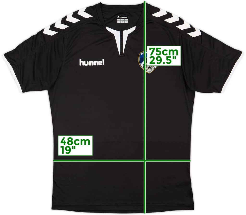 2019-20 Oldham Hummel Training Shirt - 10/10 - (L)