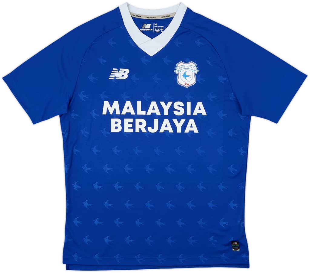 2022-23 Cardiff City Home Shirt - 8/10 - (M)