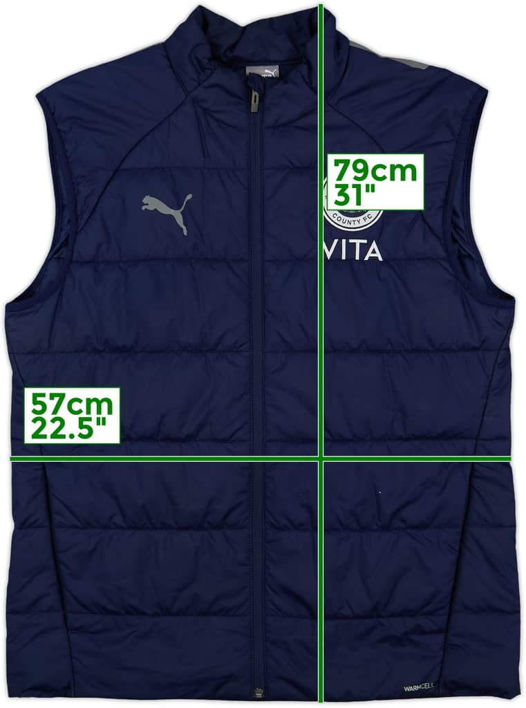 2021-22 Stockport County Puma Gilet - 9/10 - (L)