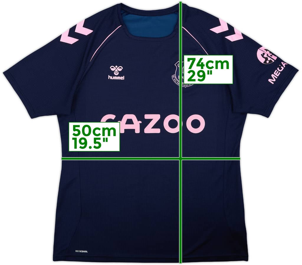 2020-21 Everton Hummel Training Shirt - 7/10 - (L)