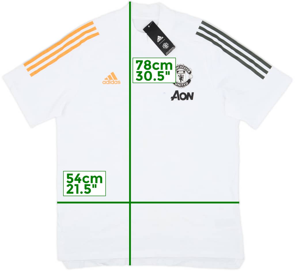 2020-21 Manchester United adidas Training Tee (L)