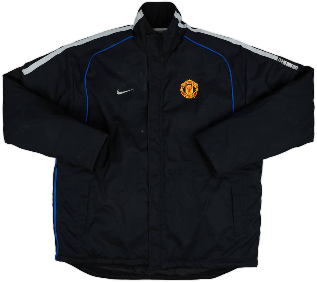 2002-03 Mancheser United Nike Padded Bench Coat - 7/10 - (L)