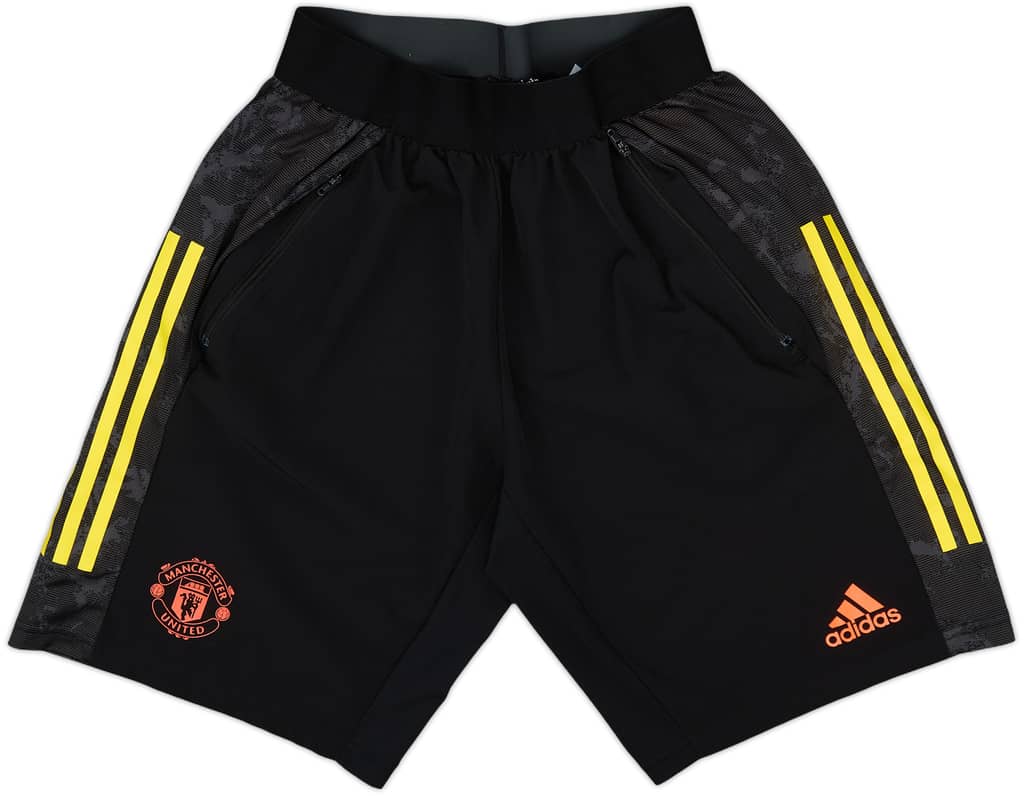 2020-21 Manchester United adidas Training Shorts - 10/10 - (M)