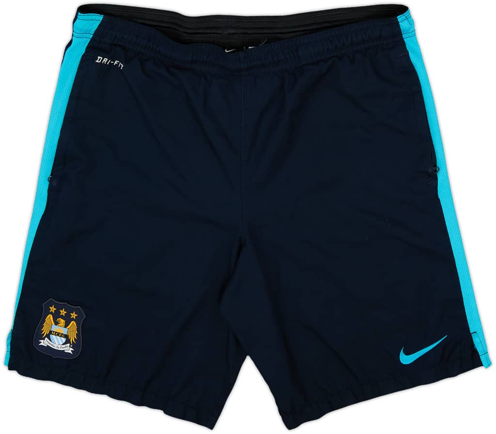 2015-16 Manchester City Away Shorts - 8/10 - (M)