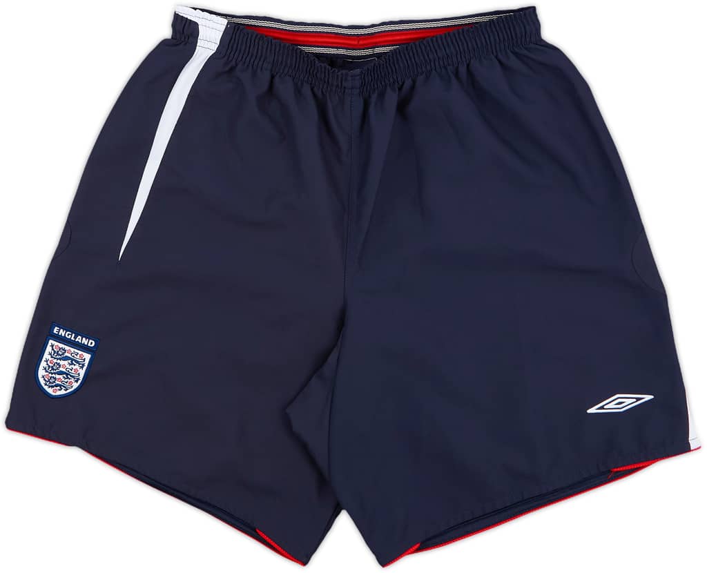 2005-07 England Home Shorts - 10/10 - (L)