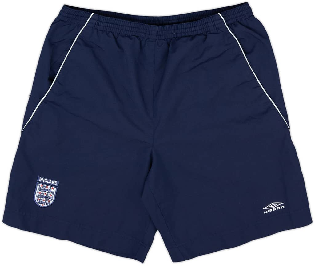 2004-05 England Umbro Training Shorts - 9/10 - (M)