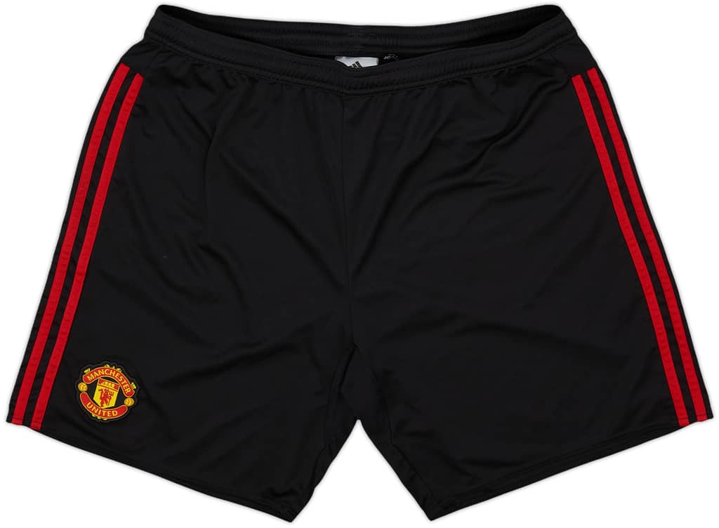 2015-16 Manchester United adidas Training Shorts - 10/10 - (L)