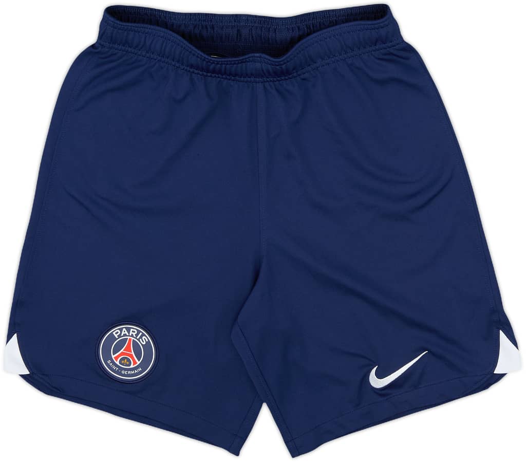 2022-23 Paris Saint-Germain Home Shorts - 8/10 - (S)