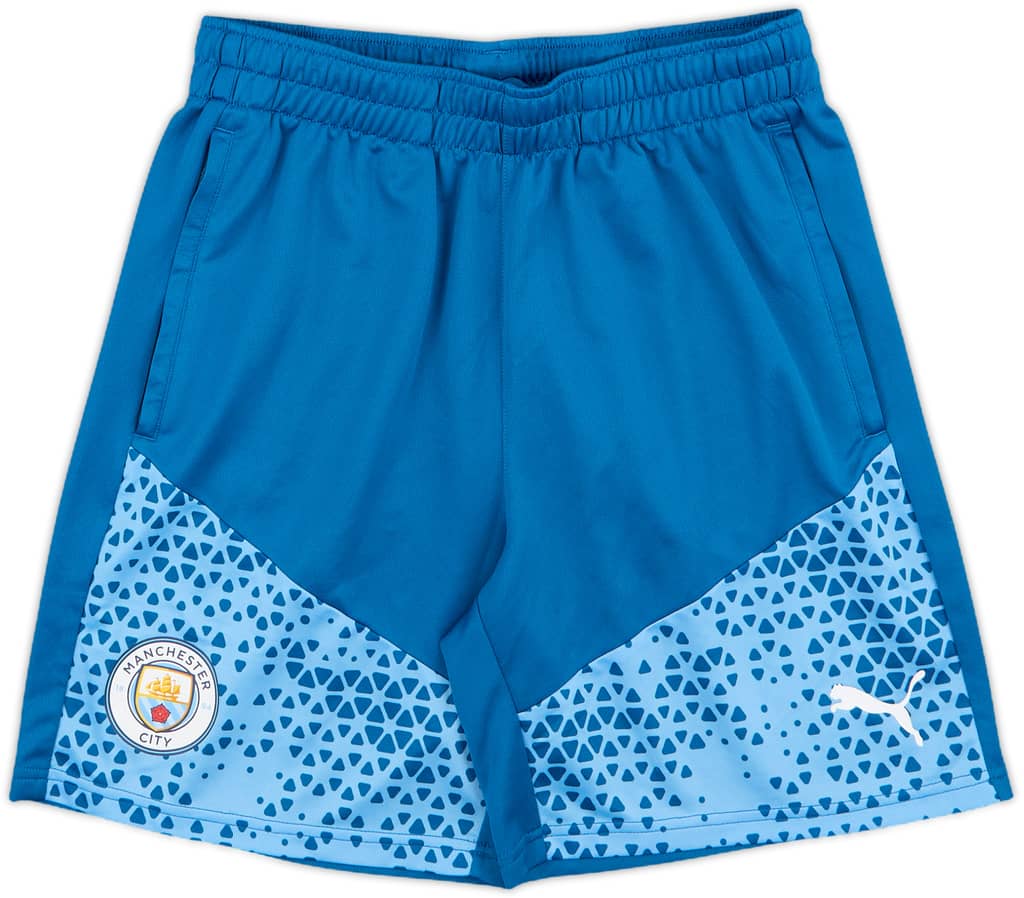 2023-24 Manchester City Puma Training Shorts - 10/10 - (M)