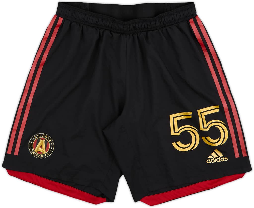 2019-20 Atlanta United Player Issue Home Shorts #55 - 10/10 - (L)