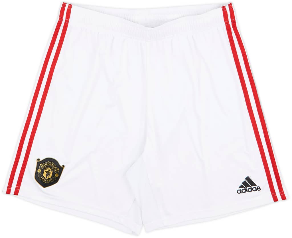 2019-20 Manchester United Home Shorts - 7/10 - (XL)