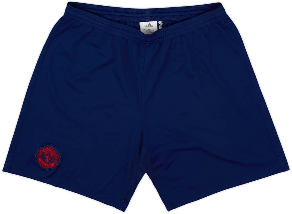 2016-17 Manchester United adidas Away Shorts - 7/10 - (L)