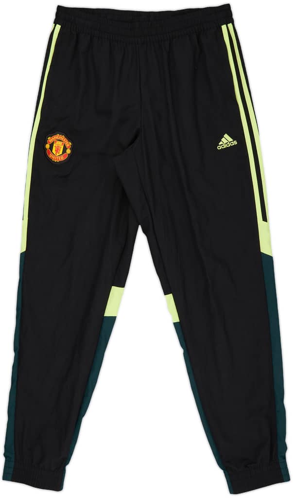 2023-24 Manchester United adidas Track Pants/Bottoms - 9/10 - (M)