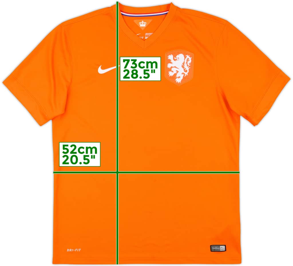 2014-15 Netherlands Home Shirt - 9/10 - (L)