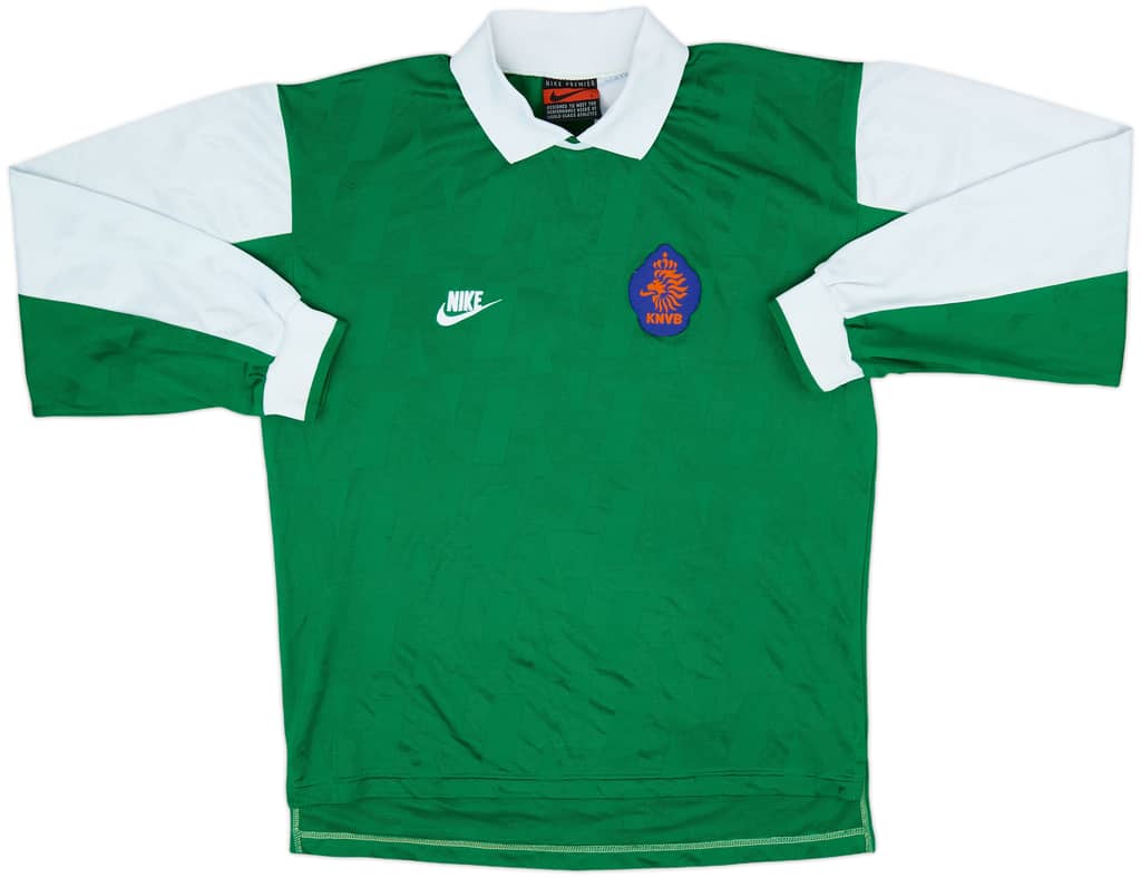 1997-98 Netherlands Player Issue Training L/S Shirt - 8/10 - (L)