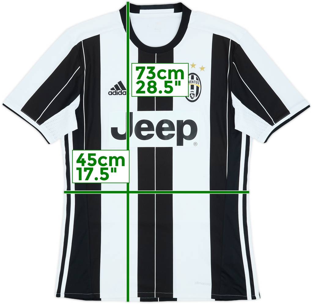 2016-17 Juventus Home Shirt - 8/10 - (S)
