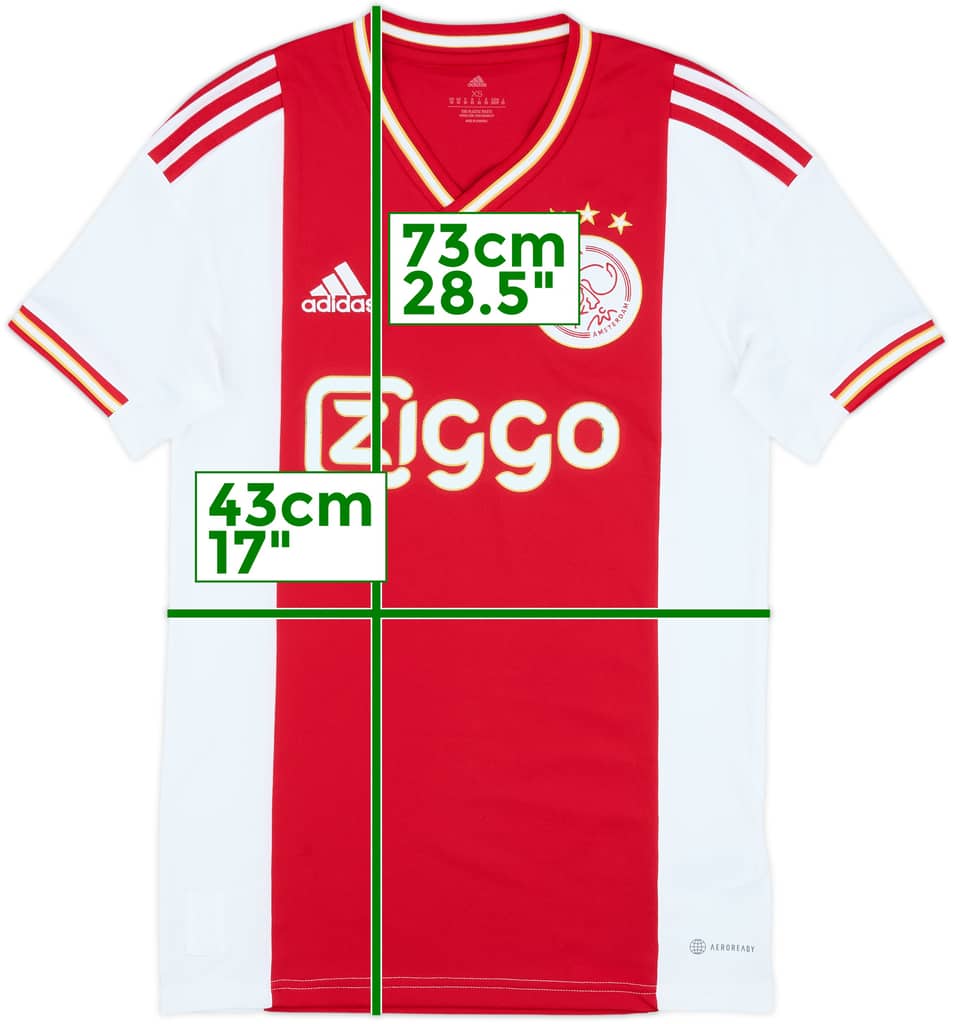2022-23 Ajax Home Shirt - 7/10 - (XS)