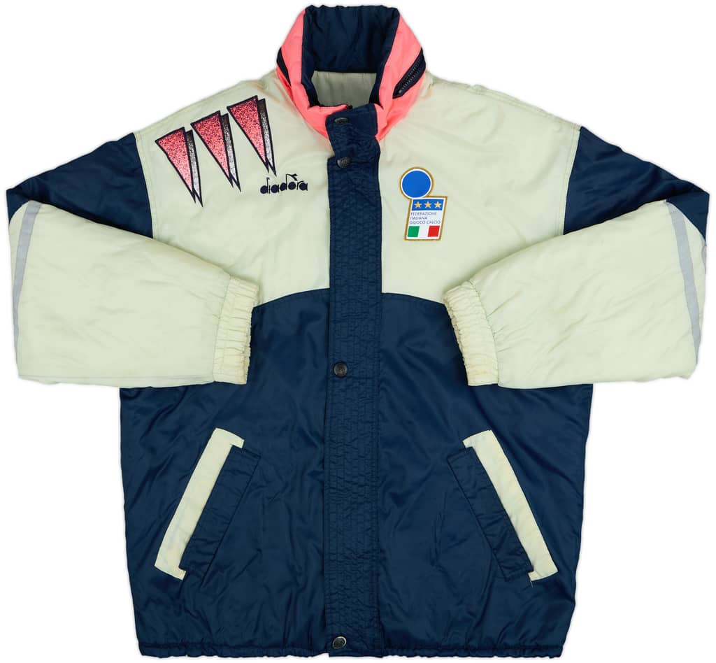 1992-94 Italy Diadora Padded Bench Coat - 6/10 - (XL)