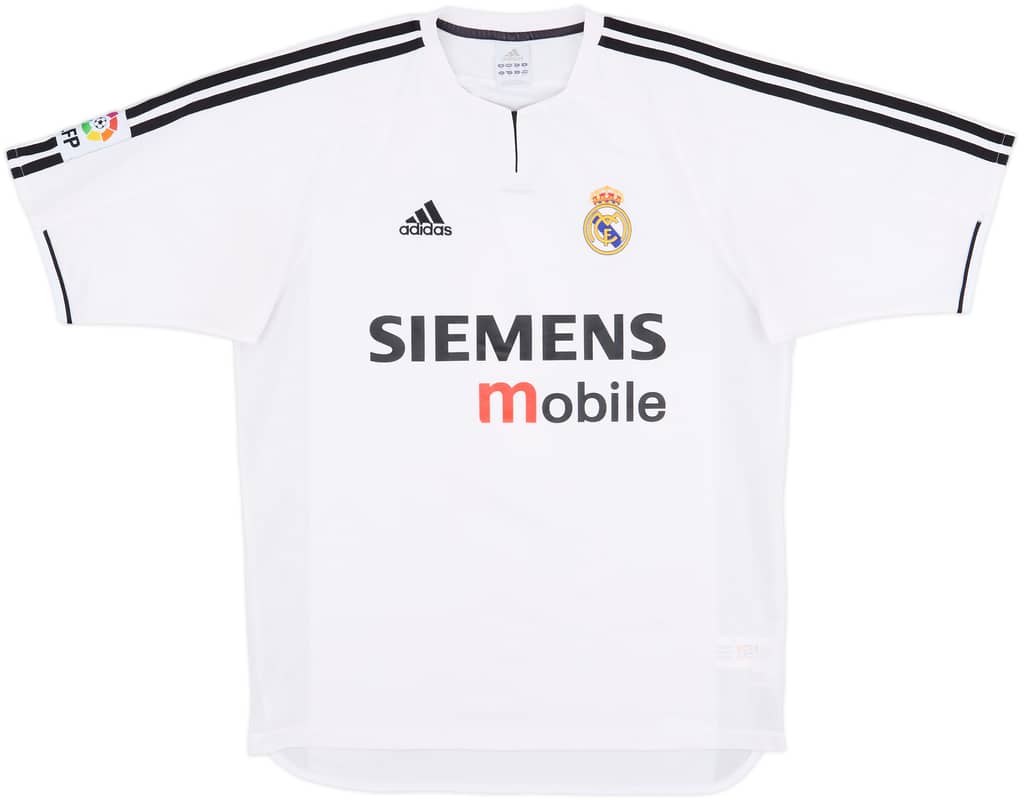 2003-04 Real Madrid Home Shirt Ronaldo #9 - 6/10 - (S)