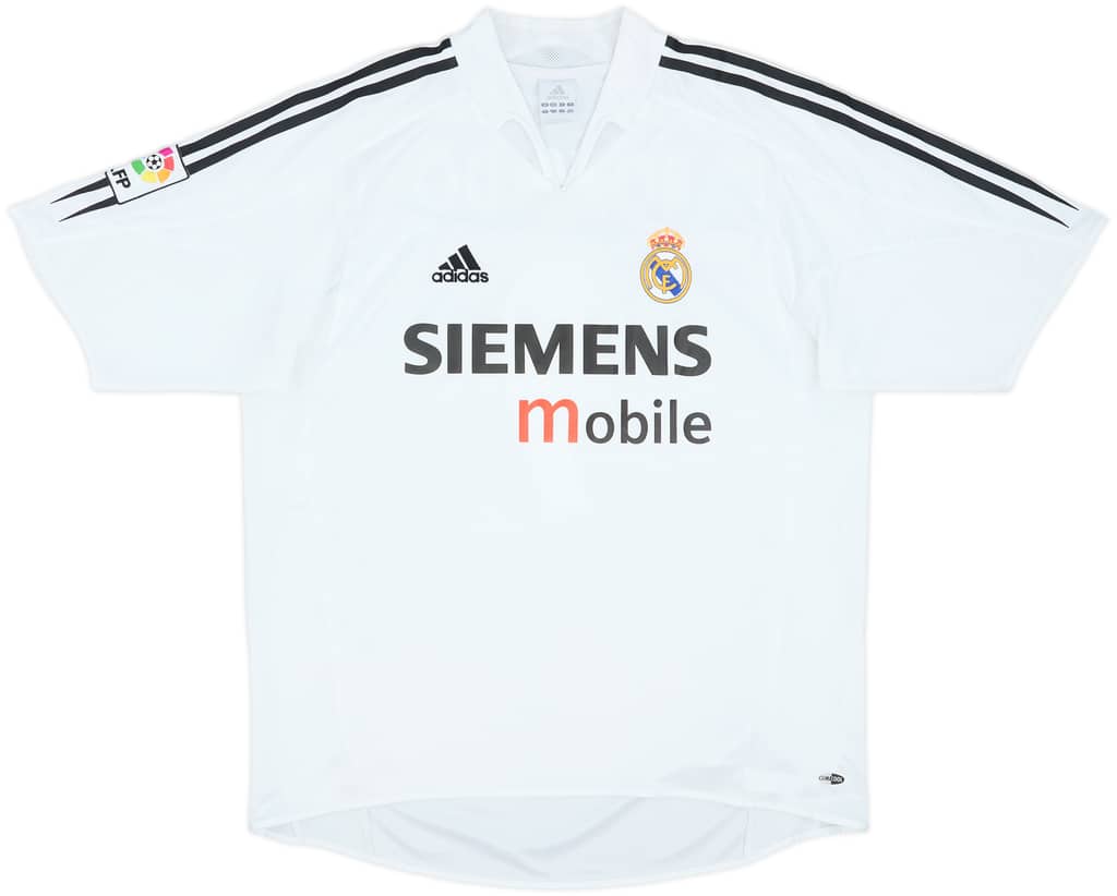 2004-05 Real Madrid Home Shirt Ronaldo #9