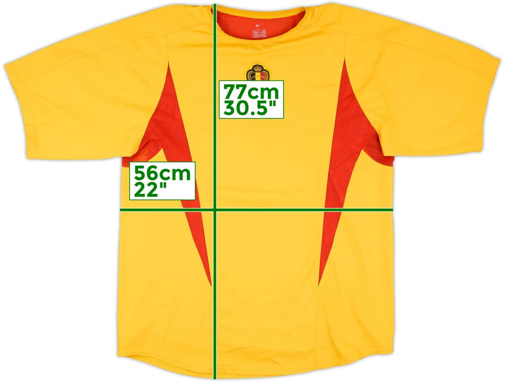 2002-04 Belgium Player Issue Nike Training Shirt - 7/10 - (L)