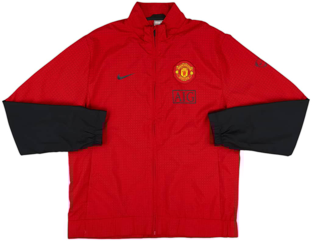 2009-10 Manchester United Nike Track Jacket - 9/10 - (XL)