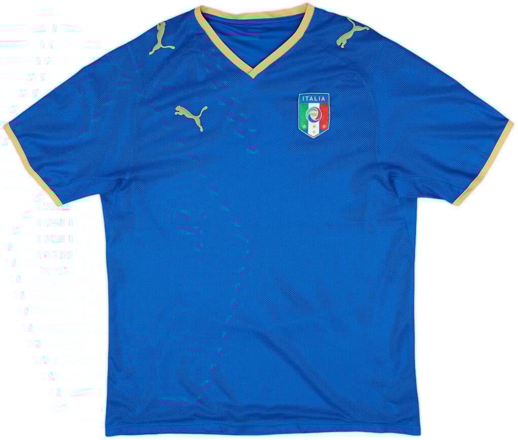 2007-08 Italy Home Shirt - 5/10 - (L)