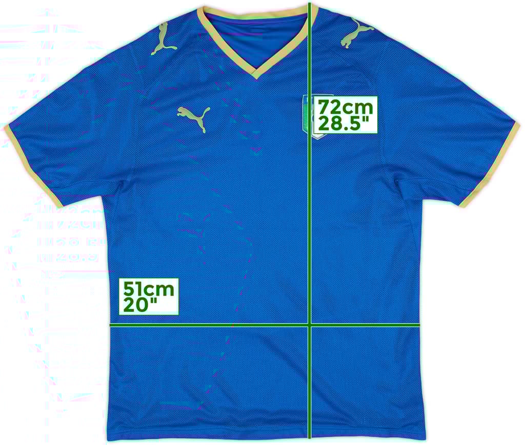 2007-08 Italy Home Shirt - 5/10 - (L)